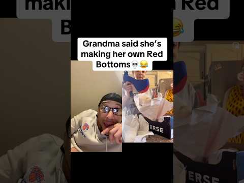 She gave her the shoes in a converse box😂 #trendingshorts #fyp #freshstyledd #fypシ゚viral #shorts