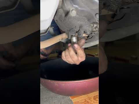 เปลี่ยนน้ำมันเครื่องเวฟ #youtubeshorts #motorcycle