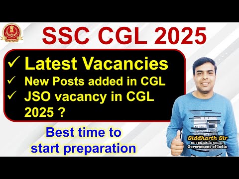 Updated Vacancies in SSC CGL 2025 Exam  #gyanshila  #statistics_jso_course #ssccgl2025