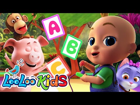 🦁 Alphabet Animals Song | ABC Animal Song for Kids | Learn ABC with Animals 🐘🦓🐍