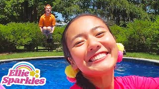 24 Hour Pool Challenge | Ellie Jr. - WildBrain | Full HD Episodes