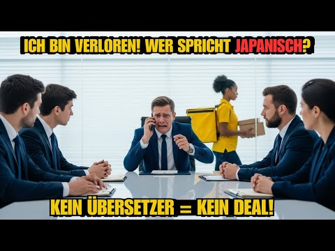 Millionär gerät in PANIK ohne einen ÜBERSETZER – bis das LIEFERMÄDCHEN es in 1 MINUTE löst