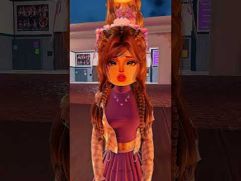 SHE WAS TALKING TO A SCARY UNKNOWN ENTITY But SOMETHING UNEXPECTED HAPPENED On Dress To Impress! 😱