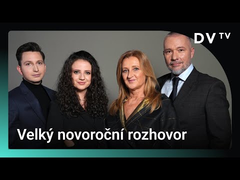 Všichni moderátoři DVTV poprvé společně ve studiu! Novoroční rozhovor o dalších plánech