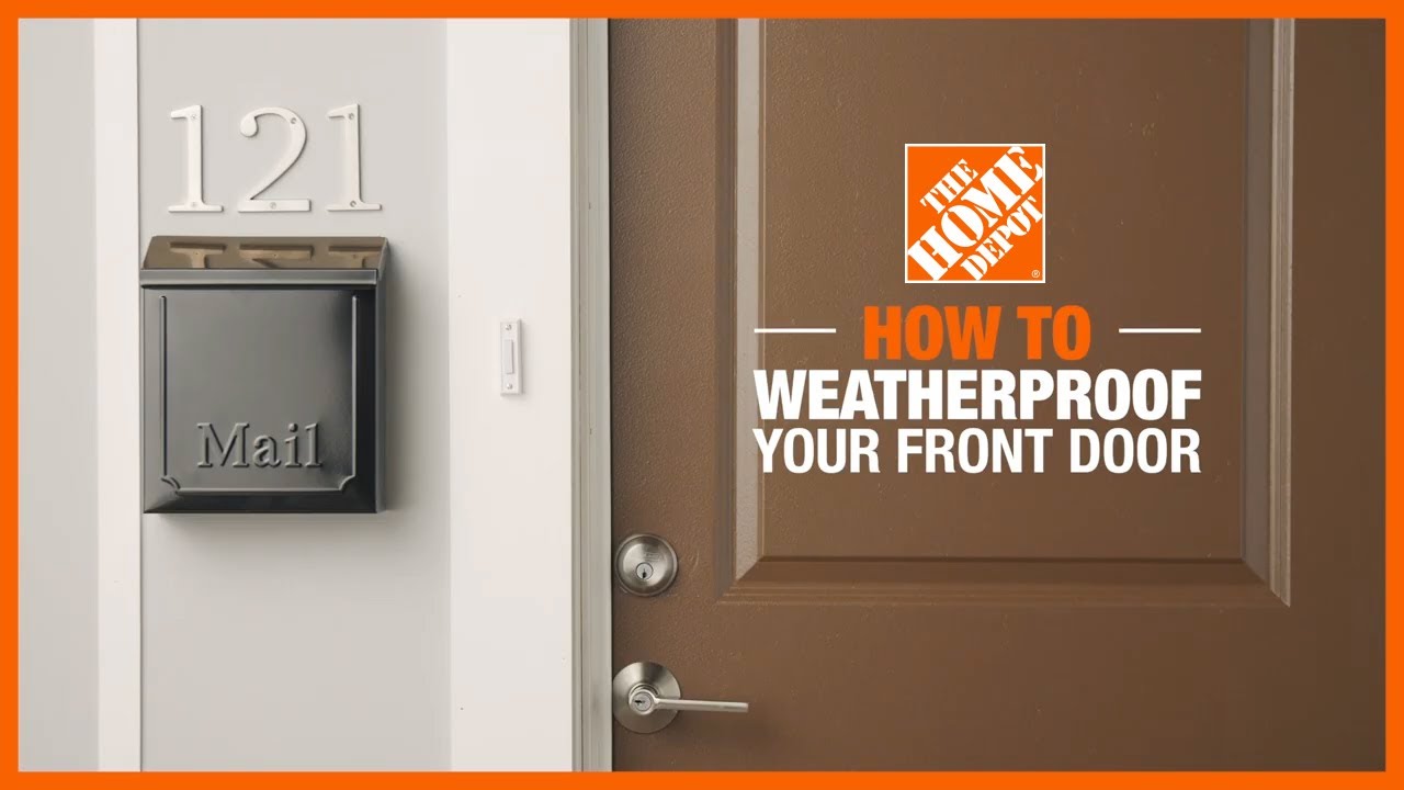 How to Weatherproof Your Front Door
