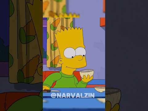 BART FINGE ESTAR DOENTE #simpsons #shorts