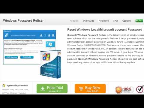 windows password refixer download
