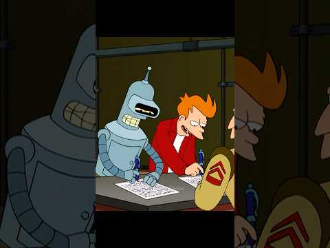 Fry and Bender join the army 🤣