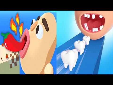 Sandwich Runner VS Smile Rush - All Levels Gameplay Android iOS Ep 2