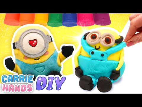 Create Your Own DIY Play-Doh Minions from Despicable Me 4! | Craft Videos For Kids