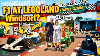 We Became LEGO F1 Pit Crew!  Legoland Festival Fun Let's Party!