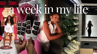 living alone vlog | i'm finally back on my routine + homebody core + shopping  + events
