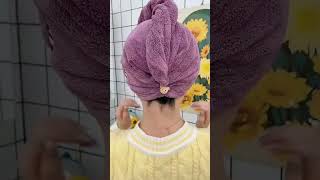 Product Link in Bio ( # 3119 ) ✅ Magic Quick Women Hair Drying Towel