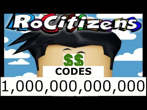 Rocitizens 1 Million Money Code 07 2021 - roblox rocitizens money glitch