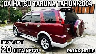 HARGA MOBIL BEKAS DAIHATSU TARUNA HANYA 20 JUTA MURAH TAHUN 2004
