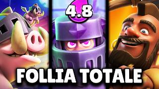 MI DISSOCIO... Deck 4.8...  MIDLADDER PURO su CLASH ROYALE!