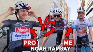 I SURVIVED A DAY WITH A PROFESSIONAL CYCLIST ft. Noah Ramsay