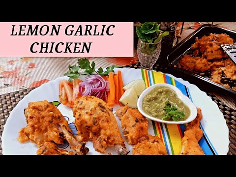 Juicy Lemon Garlic Chicken Recipe | Easy & Flavourful Oven Roasted Delight