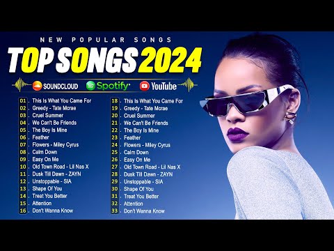 Rihanna, Taylor Swift, Selena Gomez, The Weeknd, Justin Bieber, Adele, ZAYN, Sia🌼🌼Top Hits 2024 #14