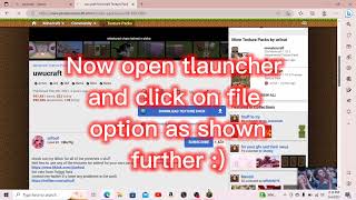 HOW TO IMPORT UWUCRAFT RESOURCE PACK || How to import resource pack in #tlauncherminecraft