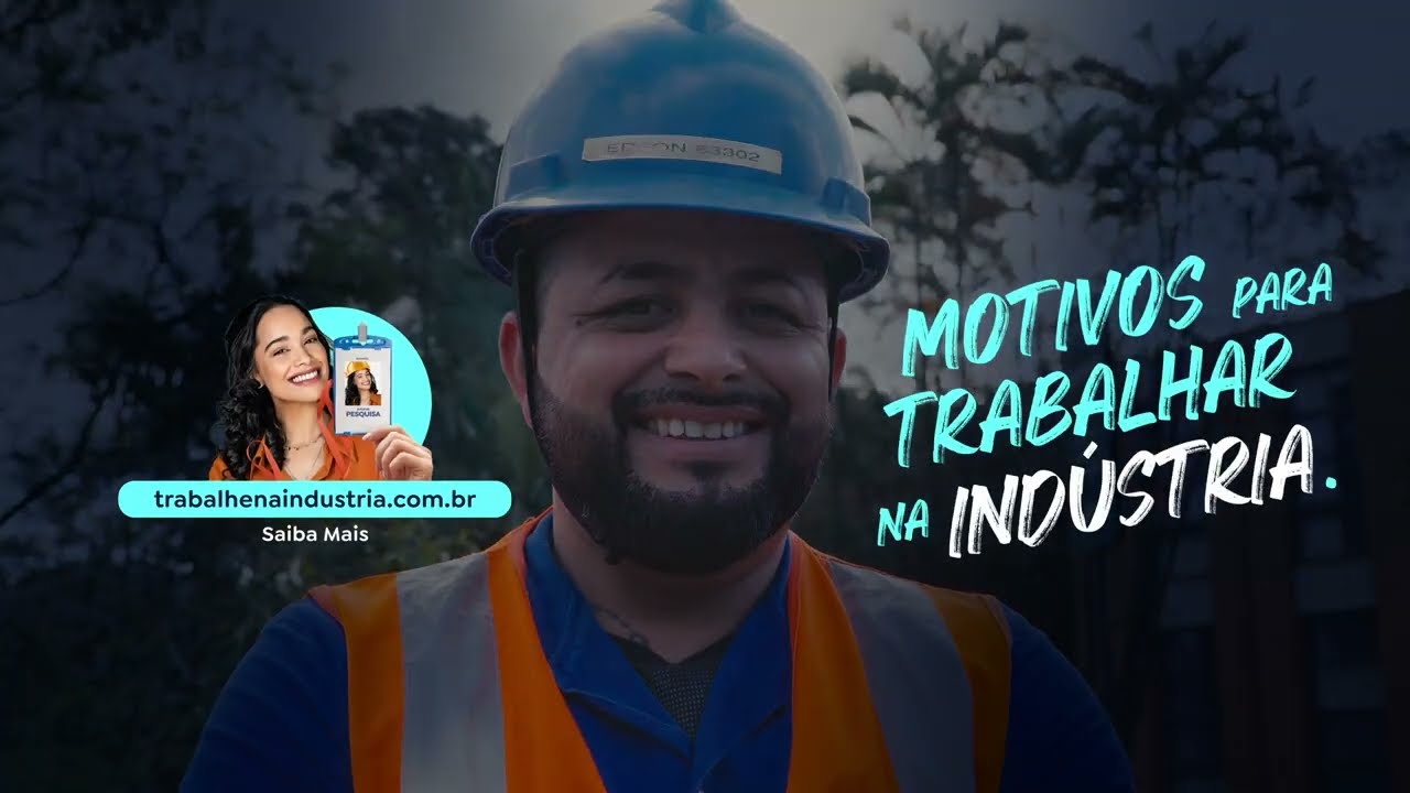 Motivos para trabalhar na indústria – Ep.10: Edson Ferreira, técnico de manufatura da Tupy – Fonte: FIESC