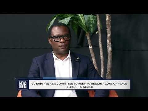 YouTube video thumbnail: Guyana Remains Committed TO Keeping Region A Zone OF Peace