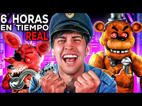 ASÍ GANÉ LA NOCHE DE 6 HORAS REALES EN FNAF