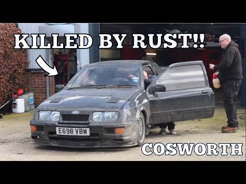 ROTTEN SIERRA RS500 COSWORTH IS GETTING RE-SHELLED