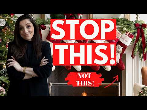 The 10 WORST Christmas Decorating Mistakes (BUDGET FRIENDLY + EASY FIXES!)