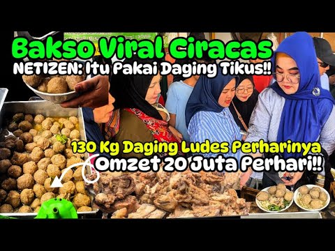 BAKSO VIRAL CIRACAS NETIZEN: ITU PAKAI DAGING TIKUS DI HUJAT MALAH MAKIN RAME OMZET 20 JUTA SEHARI‼️