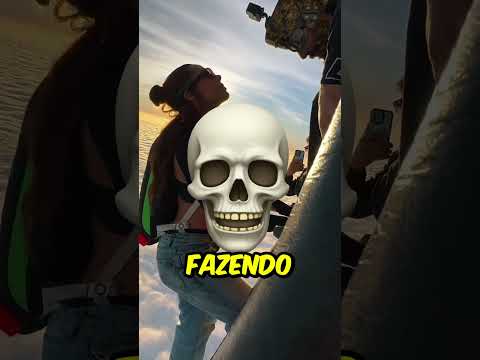 Este casal realizou seu salto mais PERIGOSO 😱😨