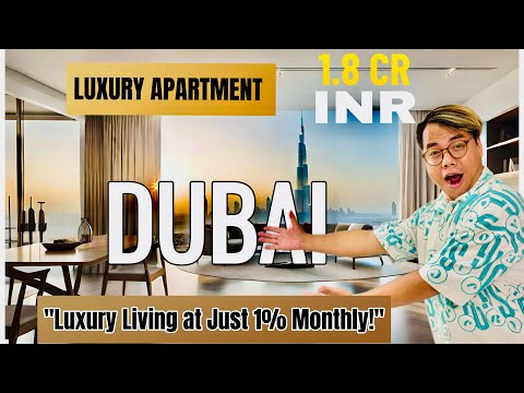 Now you can buy apartments in Dubai just paying 1% per months😱🔥 1bhk apartments price in Dubai.