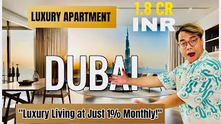 Now you can buy apartments in Dubai just paying 1% per months😱🔥 1bhk apartments price in Dubai.