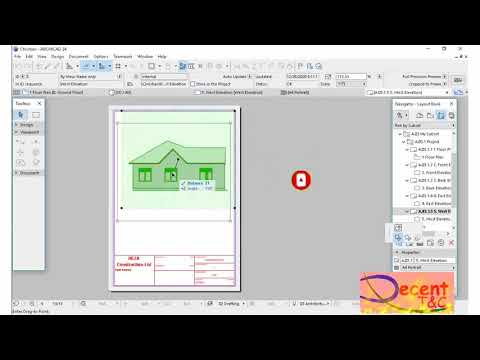 ArchiCAD 24: ArchiCAD Tutorial How to publish or save...