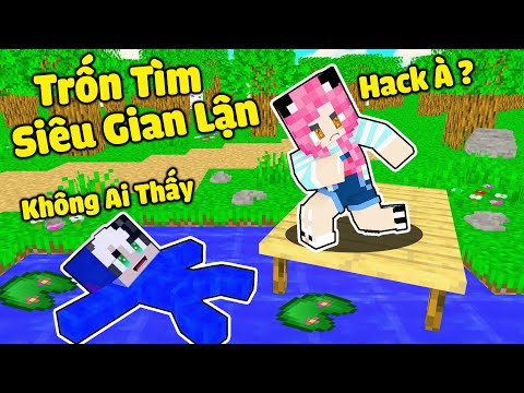REDHOOD THỬ THÁCH 24GIỜ TRỐN TÌM GIAN LẬN TRONG MINECRAFT*MỀU GIẢ LÀM BLOCK TRỐN TÌM TROLL REDHOODVN