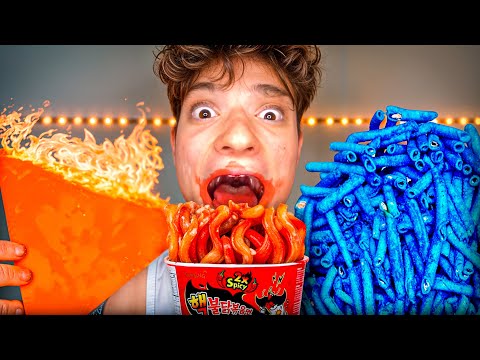 Pequeno VS Gigante Comida Extrema + ASMR