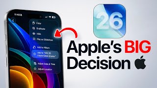 Can Apple SAVE iOS 26 ? 
