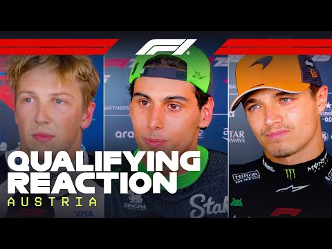 Drivers React After Qualifying | 2025 Austrian Grand Prix