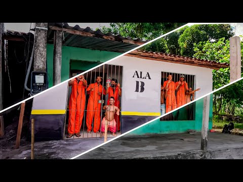 TRANSFORMEI CASA DELA EM UM PRESÍDIO