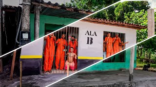 TRANSFORMEI CASA DELA EM UM PRESÍDIO