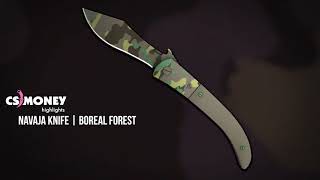 Navaja Knife Boreal Forest Gameplay