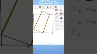 GXWeb Rectangle & Square from Andy Math #shorts