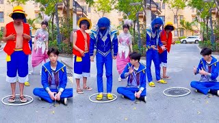 【鬥羅大陸】唐舞麟用神奇藥水畫了個圈，小舞站進去居然消失了！#斗羅大陸 #唐三 #小舞 #路飛