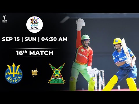 CPL 2024: BR vs GAW 16th Match PREDICTION, Who Will WIN? BR vs GAW Dream 11 Team  Prediction