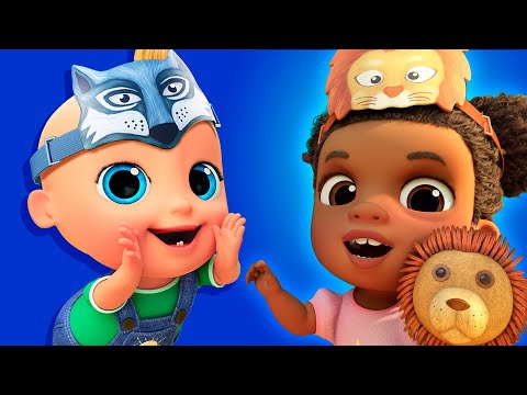 Wild Animals | Best Kids Songs and Nursery Rhymes - LooLoo Kids