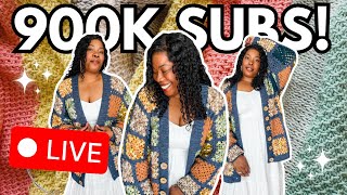 TLYC LIVE! 900K Subscriber Celebration - Q&A, Giveaways, and Crochet Tea