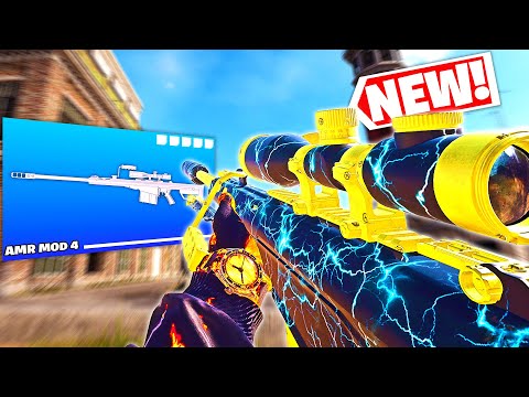 New *1 SHOT* AMR MOD 4 Sniper in WARZONE 4! 🔥 (Rebirth Island)