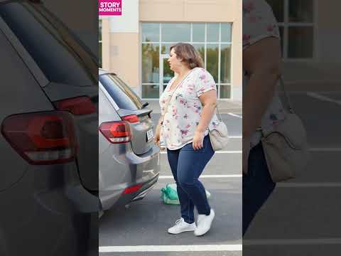 Karma Strikes Litterer in Parking Lot #shorts