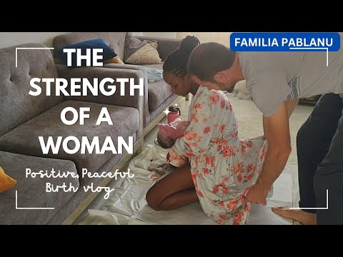 UNASSISTED UNMEDICATED NATURAL HOME BIRTH OF OUR 5TH SOS-FREE WFPB BABY | RAW FOOTAGE