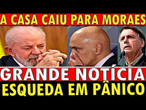 BOMBA AGORA! GRANDE NOTICIA! MORAES E LULA SEM SAIDA! BOLSONARO COMEMORA899